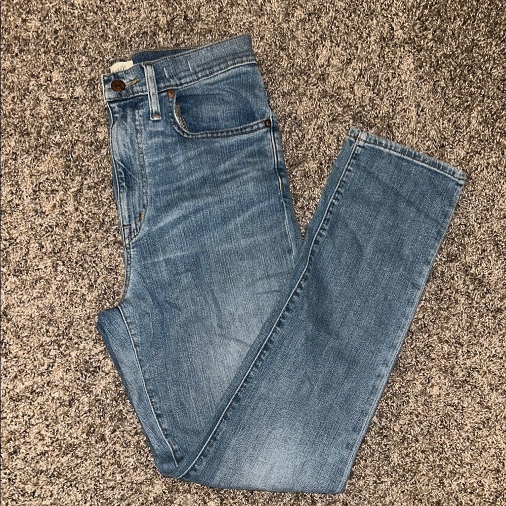 MADEWELL The High-Rise Slim Boy Jean with Vintage Wash